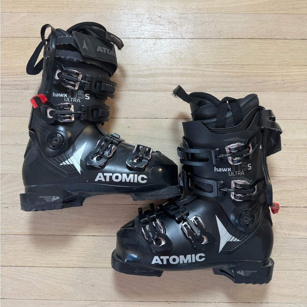 Atomic Hawx Ultra 115 S alpine ski boots Women’s size 7.5